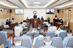 태안군의회, 주요 업무 보고 청취…322회 임시회 마무리
