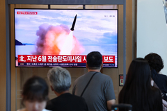 북한, 한미연합연습 앞두고 미사일 도발