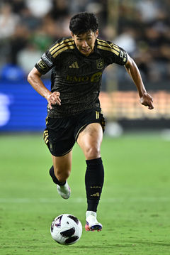 LAFC 손흥민 선발 명단 복귀…포틀랜드전 최전방 스트라이커로 출격