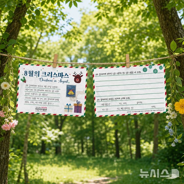 "산타가 여름휴가 왔어요"…박물관서 즐기는 8월의 크리스마스