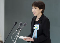 "日다카이치 야스쿠니 향해 '원격' 참배한 배경엔 보수층 이탈 경계"