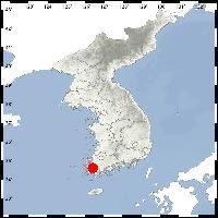 전남 해남군 서북서쪽 21㎞ 지역서 규모 2.2 지진
