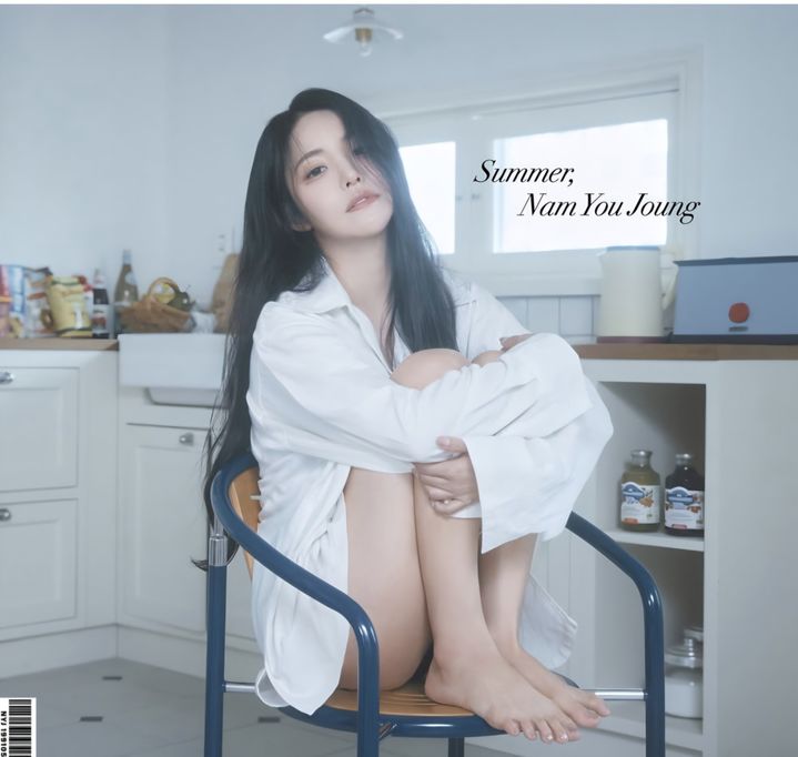 셔츠 한 장으로 완성한 '하의실종' 핏…남유정, '7kg' 감량 식단 공개
