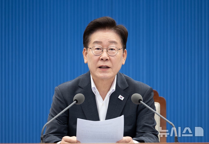 이 대통령 "부패 청산…예외없이 엄정 정리" [뉴시스Pic]