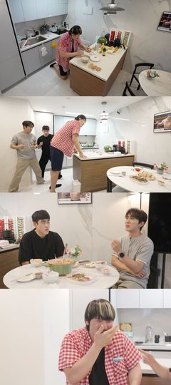 '217㎝' 최홍만, 서울 새집 공개…침실은 온통 '키티'