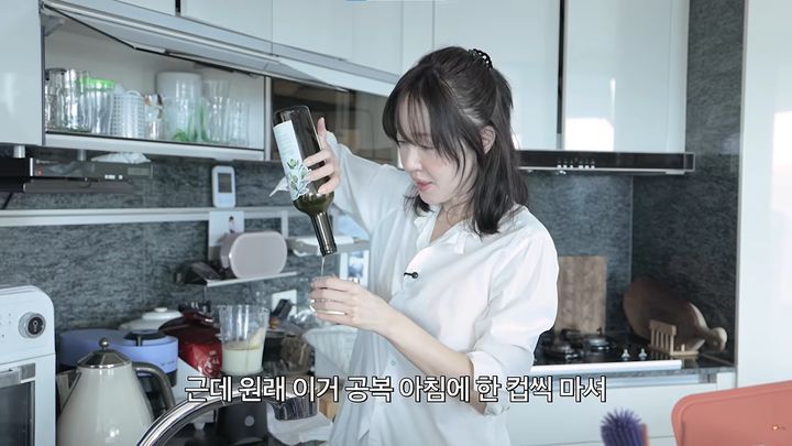 "아침마다 공복에 한 컵" 엄지원의 '이것'…혈당 관리에 도움될까