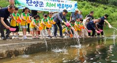 [단양소식]단양강에 쏘가리 치어 12만 마리 방류 등