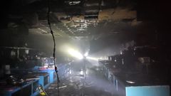 울산 방어진활어센터 화재…인명피해 없어