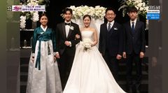 손범수·진양혜, 시부모 됐다…"아들 12년 연애 끝 결혼"