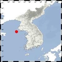 인천 백령도 남남서쪽 35㎞ 해역서 규모 2.5 지진