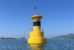 군산해수청, 무녀도 앞바다 숨은 암초에 등표 설치…선박 좌초 예방