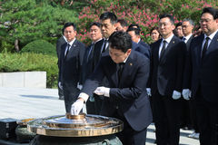 임만균 서울시의회 의장, 첫 임시회 앞두고 현충원 참배