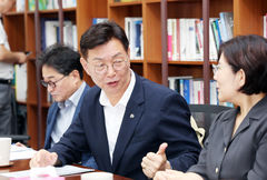 김제선 대전 중구청장, 국회 찾아 관광진흥법 개정 건의