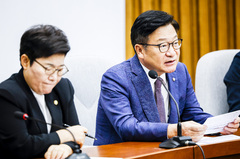정점식, 다음 주 MB 예방…당 통합·쇄신 강조할 듯