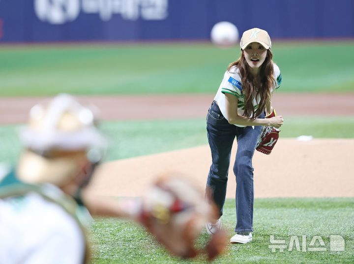 산다라박 제구 실력은