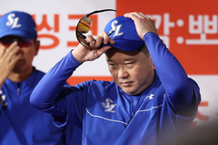 삼성 박진만 감독 "KT와의 주말 3연전, 신경 안 쓰인다면 거짓말"