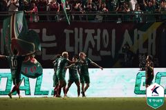 대전, 울산에 2-1 역전승…광주는 K리그1 최다 23경기 무승(종합)