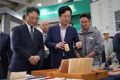'국산목재로 탄소중립'…대전 목재산업박람회 개막
