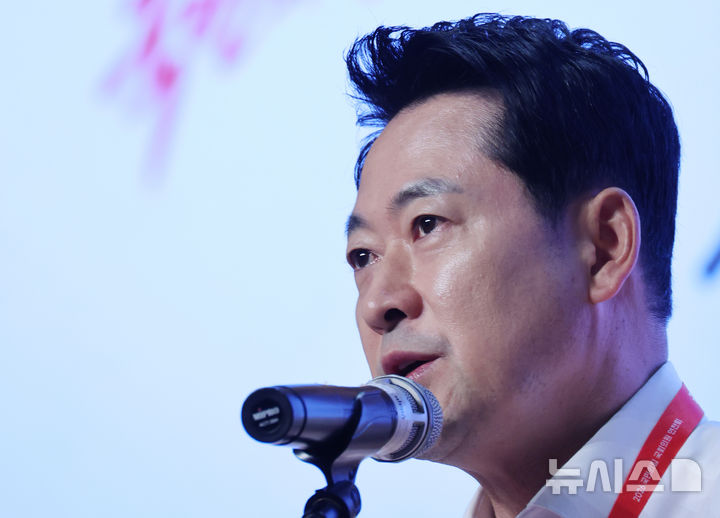 '국민의힘 연찬회' 장동혁 "오직 국민만 바라보고 당 모두가 한마음으로 싸워야" [뉴시스Pic]