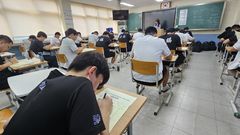 충북교육청, 고3 수능 자체 모의평가 실시…9595명 응시