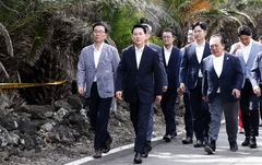 제주 찾은 장동혁 "실종 허위종결, 범죄 연관성 의심" 