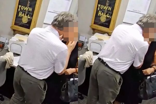 美 기혼 女정치인, 유력 시장과 '입맞춤' CCTV 스스로 공개