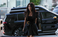 CJ 나이트 행사 참석하는 하지원