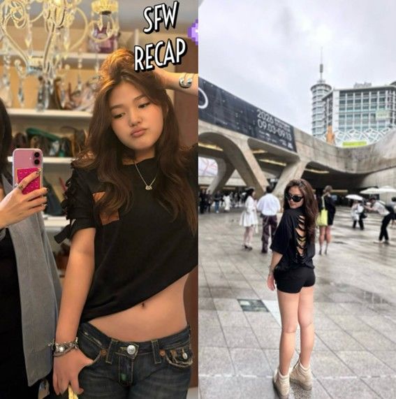 이범수 딸 이소을, 성숙해진 근황…파격 패션 소화