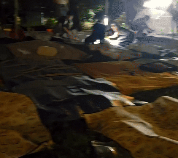 "돗자리 깔아두면 내 자리?"…불꽃축제 앞두고 '알박기' 기승 (영상)