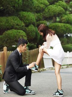 션, 정혜영 앞에 무릎 꿇었다…22년째 신혼