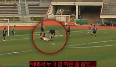 동호회 축구서 심판 눈 피해 후두부 가격…항소심서도 실형 '이례적'