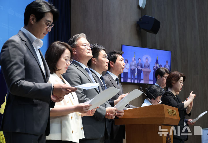 與과방위원 일동 "이진숙 '국감 제척 가처분 일부 인용' 존중…전면 해제는 아냐"