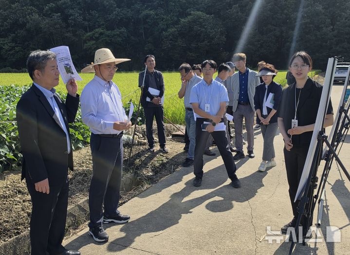 김병석 식량과학원장, 무인 예찰 포획 장치 구축 현황 점검