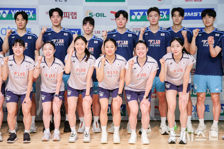 AG 메달 사냥 나서는 배드민턴 국가대표팀