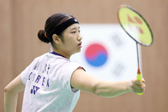 AG 2연속 금메달 도전 안세영 "일본서 애국가 듣도록 최선 다할 것"