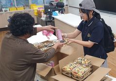 청양군, 초·중학생 아침 간편 먹거리 지원 나서 