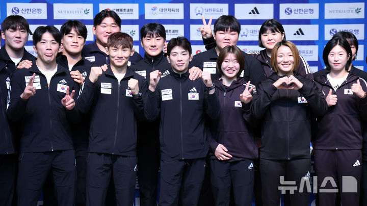 아시아 정상 도전하는 유도 대표팀