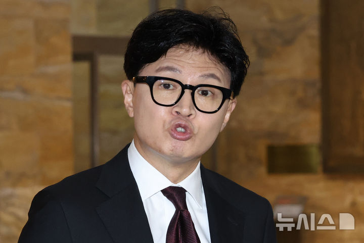 한동훈 "검찰로부터 자료 받은 거 없어… 김민석 고발할 것" [뉴시스Pic]
