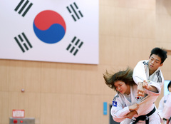 아시안게임 준비에 구슬땀 흘리는 허미미 [오늘의 한 컷]