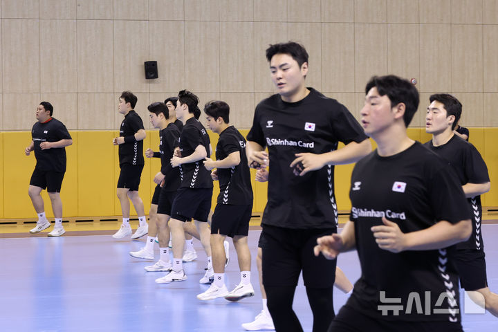 금메달 향해 맹훈련