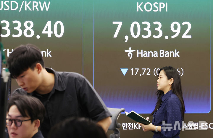 外人 3조 넘게 팔았다…삼성전자·SK하이닉스 동반 약세 마감[핫스탁](종합)