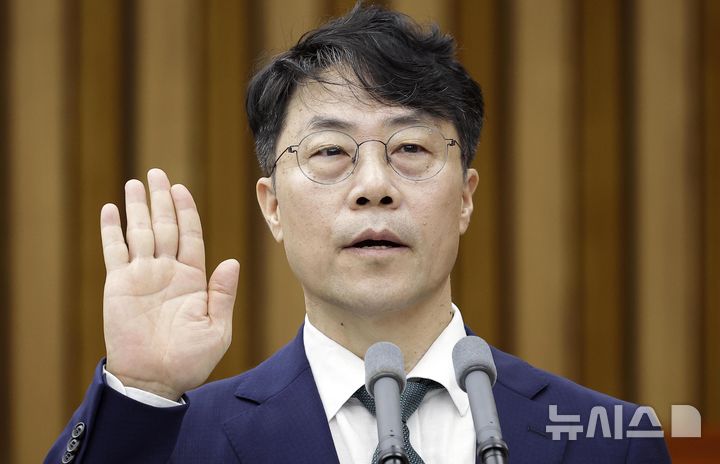 김성수 대법관 후보자 "법관으로서 양심에 따라 사건 살필 것" [뉴시스Pic]