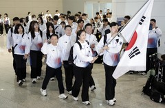 결전지로 향하는 아이치·나고야 아시안게임 대한민국 선수단