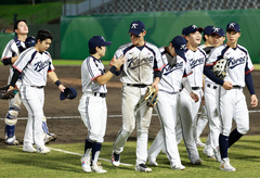 한국 야구, 태국에 5회 18-1 콜드 승…B조 1위로 슈퍼라운드행[나고야AG]