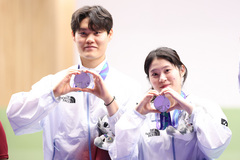 '은메달 땄어요'