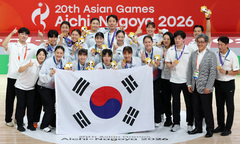 WKBL, 아시안게임 여자 농구 대표팀에 포상금 1억5000만원