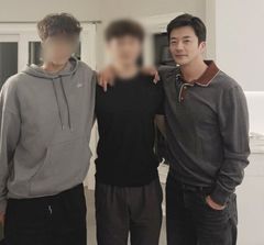 권상우 고3 아들 룩희, 183㎝ 아빠보다 크네