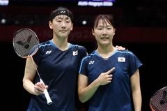 배드민턴 백하나·이소희 "4강은 80점, 결승서 100점으로 금 도전"[나고야AG]