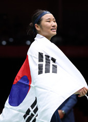 배드민턴 안세영, 첫 여단 2연패…여복 24년 만에 金(종합2보)[나고야AG]