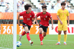 '4연패 도전' 남자 축구, 중국에 2-1 역전승…결승 선착[나고야AG]